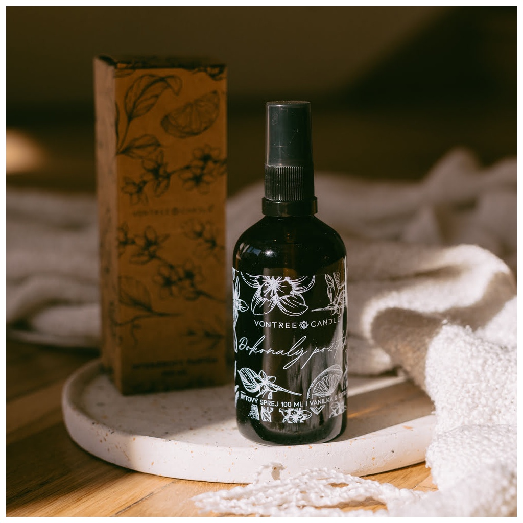 Bytový sprej | Vanilka & Santal & Citrus | 100 ml