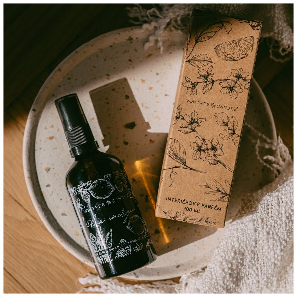 Bytový sprej | Pomeranč & Zázvor | 100 ml
